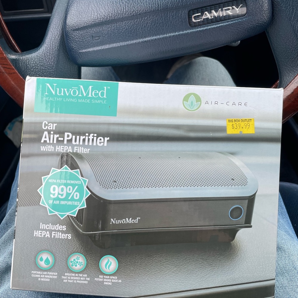 Nuvo med car air purifier